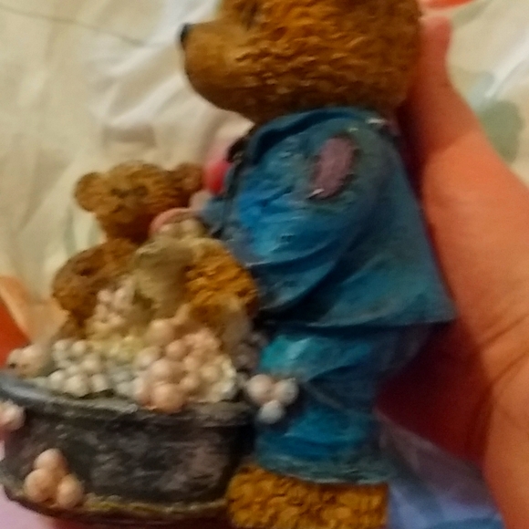 Glass daddy and baby bear - Picture 4 of 4